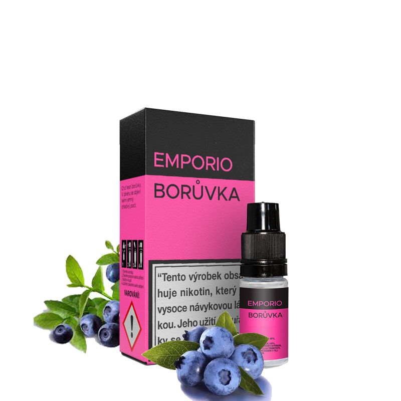  BORŮVKA - e-liquid EMPORIO 10 ml