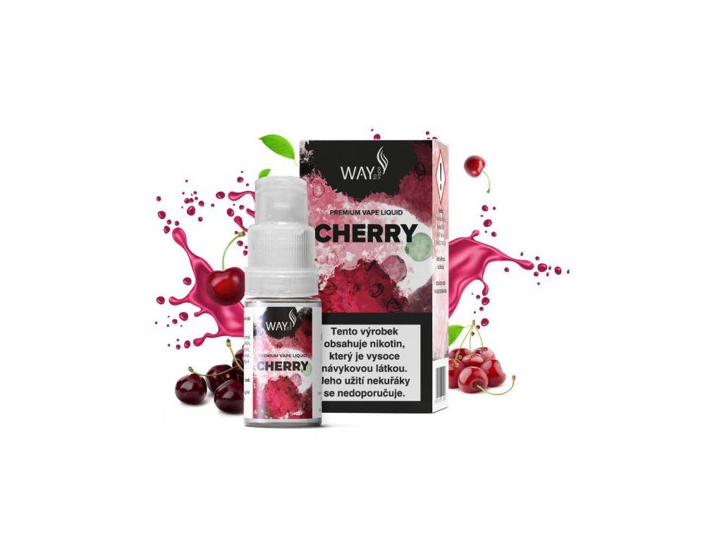 CHERRY - e-liquid WAY TO VAPE (CZ) 10 ml