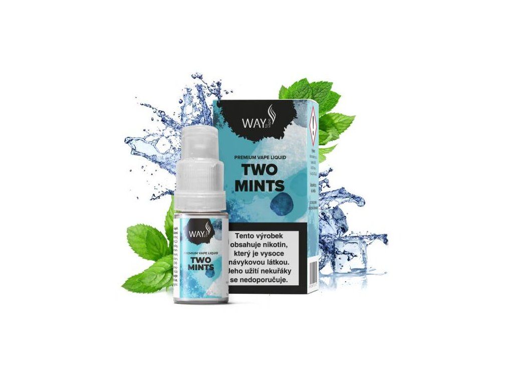 TWO MINTS - e-liquid WAY TO VAPE (CZ) 10 ml