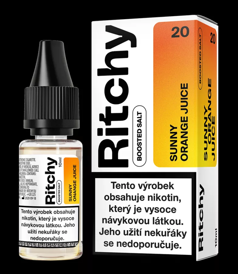 SUNNY ORANGE JUICE / Pomerančový džus - RITCHY Salt 10ml