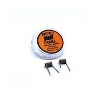 Stif Meister FUSED CLAPTON spirálky 2*28GA/38GA SS316L/N80, 0,5ohm - 2 ks Hand made