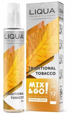 TRADIČNÍ TABÁK / Traditional Tobacco - LIQUA Mix&Go 12ml